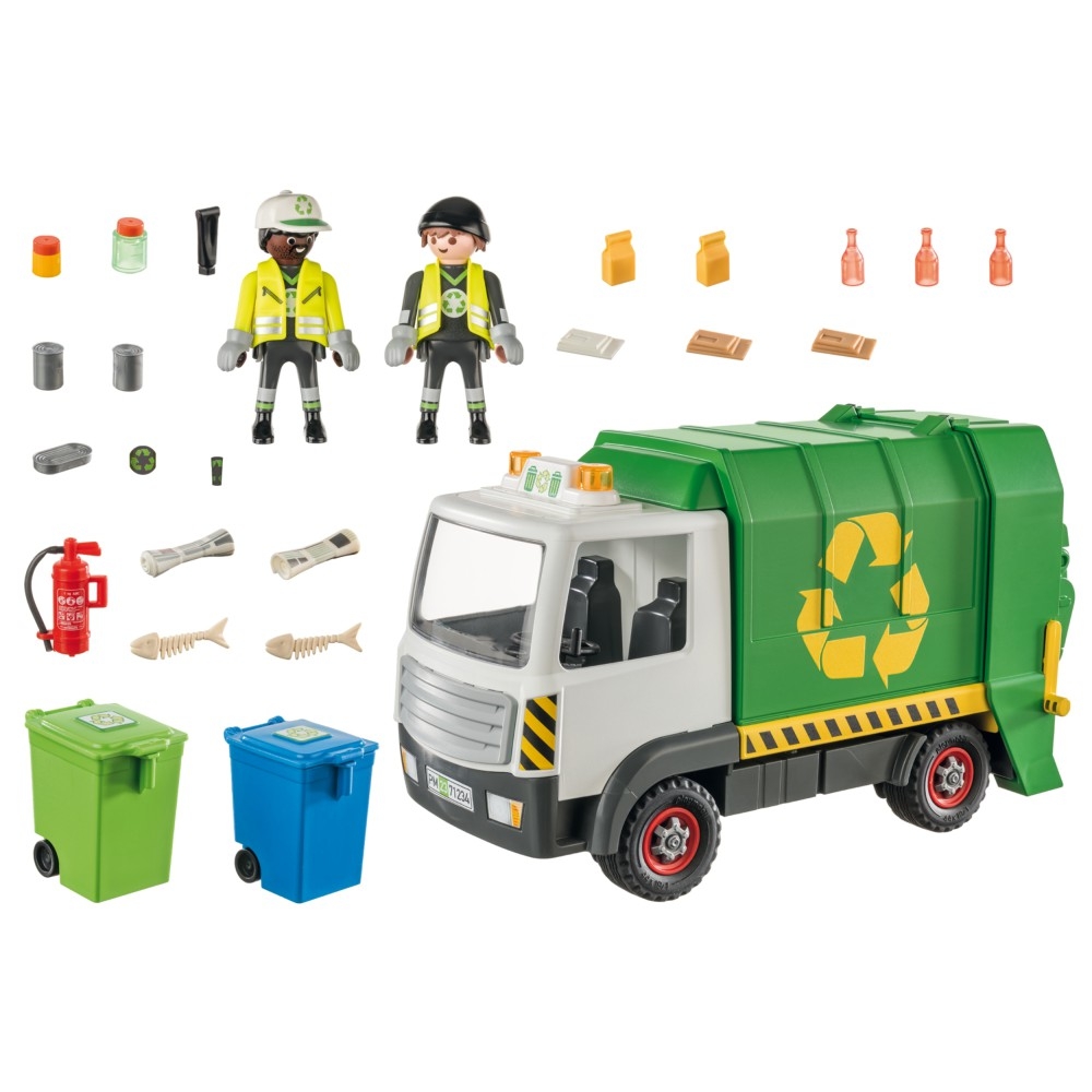 Playmobil City Action: Samochód recykling (71234)
