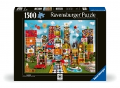 Ravensburger, Puzzle 1500: Dom z fantazją (12000434)