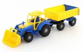 Altaj Traktor z przyczepą i łyżką (35349)