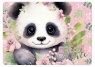 Podkładka laminowana - Panda 10
