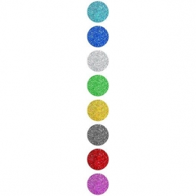 Papier brokatowy, 8 kolorów (338438)