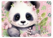 Podkładka laminowana - Panda 10