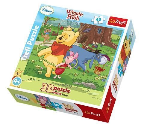 Hula hop - Puzzle 3D - 48 elementów (35734)