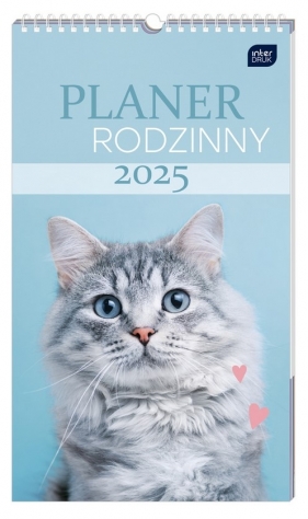 Kalendarz 2025 planer rodzinny - Zwierzak