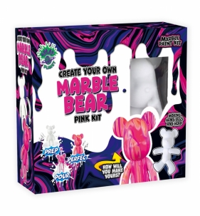 Zestaw do tworzenia kolorowego misia - róż