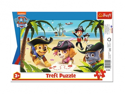 Puzzle ramkowe 15: Piracki Psi Patrol