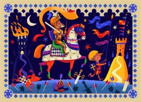 Puzzle postaciowe Don Quichotte (DJ07235)