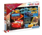 Puzzle Supercolor 3x48 Auta