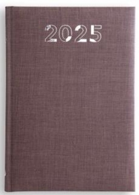 Kalendarz 2025 A5 caribe brązowy