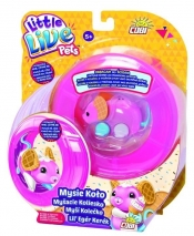 Little Live Pets Myszka z kołowrotkiem, Wafelek (28173-3)