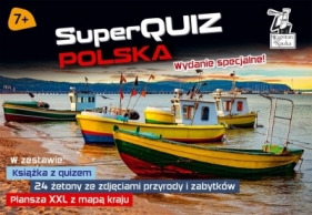 Kapitan Nauka. SuperQuiz - Polska. Wydanie specjalne (książeczka + plansza XXL + żetony)
