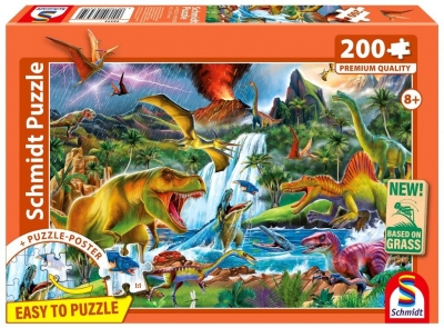 Puzzle PQ 200 Dinozaury G3