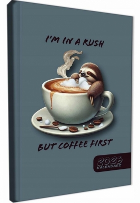 Kalendarz 2026 A5 dzienny sb/nd osobno Leniwiec