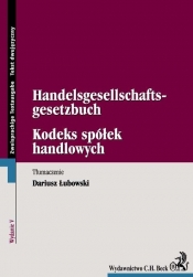 Kodeks spółek handlowych Handelsgesellschafts-gesetzbuch - <br />