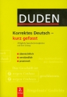 Duden Korrektes Deutsch kurz gefasst