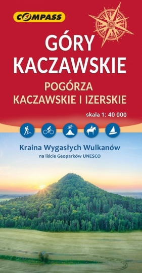 Góry Kaczawskie. Mapa turystyczna w skali 1: 40 000 - Opracowanie zbiorowe