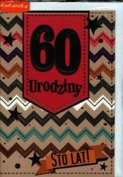 KARNET 60 URODZINY PP-1799