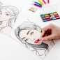 Kidea, Kolorowanka plansze - Make-up