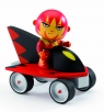 Drewniana figurka FIREBIRD z POJAZDEM (DJ06935)