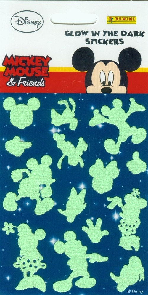 Naklejki świecące w ciemności Mickey Mouse & Friends
	 (700009150612)