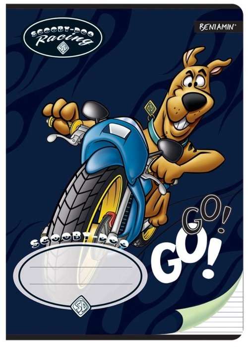 Zeszyt A5 Scooby Doo w trzy linie 16 kartek Go!