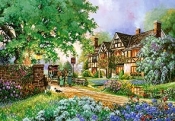 PUZZLE THE OLD COACH INN, DOUGLAS R. LAIRD 2000 ELEMENTÓW CASTOR