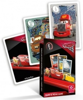 Czarny Piotruś/Memo - Cars 3 Cartamundi