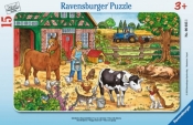 Puzzle ramkowe 15: Szczęśliwe życie na farmie (6035)
