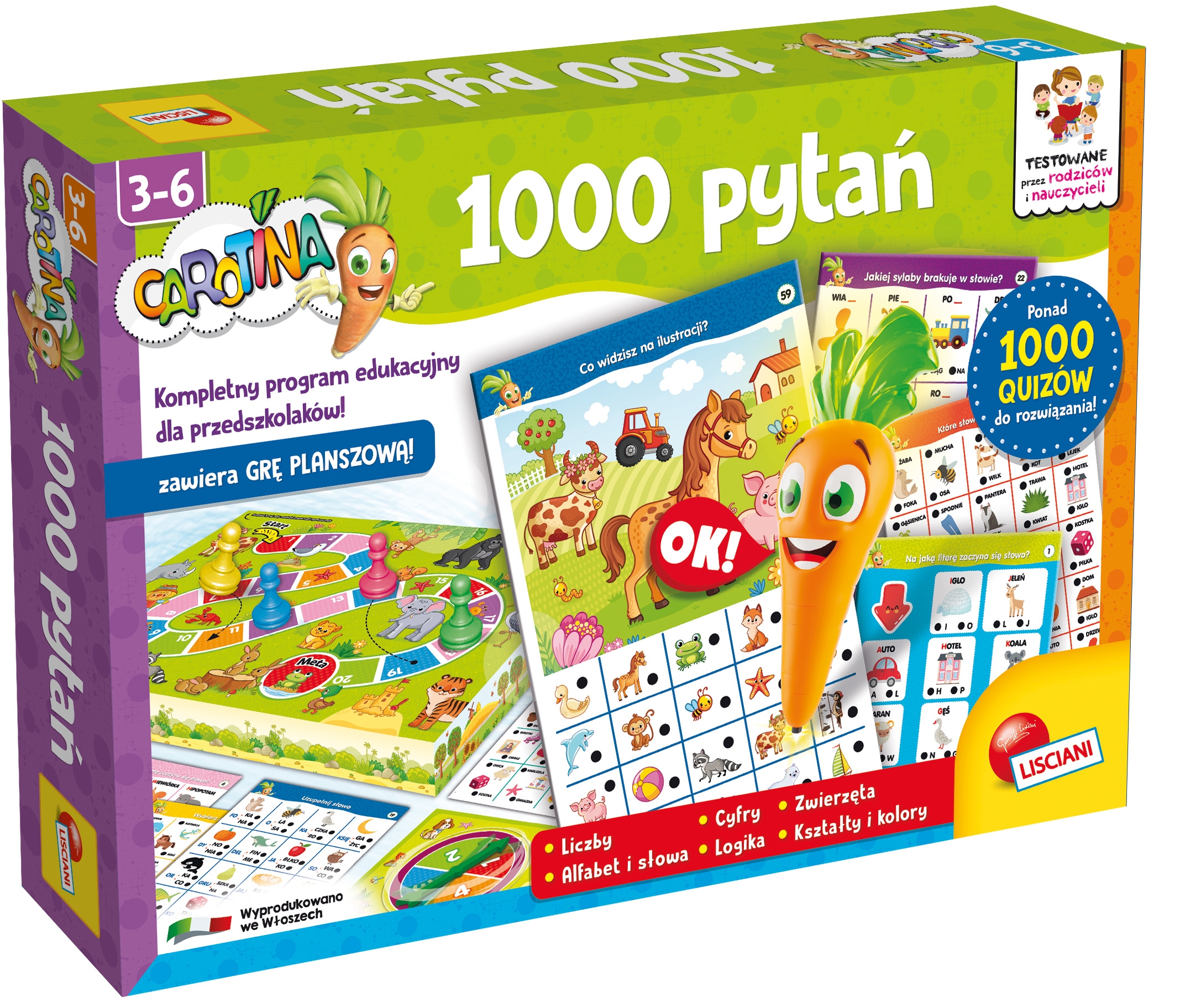 <img src='https://webimage.pl/pics/351/1/d8008324101351-5.jpg' style='height:440px' /> Carotina - 1000 pytań (304-PL49363)