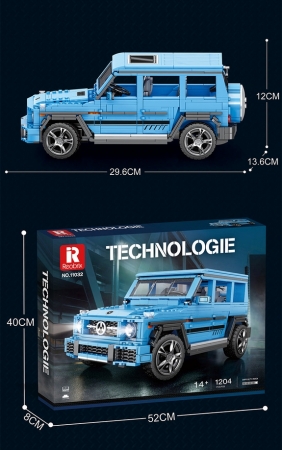 Reobrix, Klocki Luksusowy SUV AMG G 65, 1204 elementy