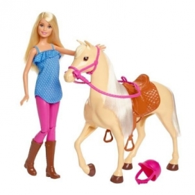 Barbie. Lalka + Koń podstawowy