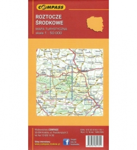 Roztocze Środkowe, 1:50 000 - Mapa turystyczna (1599-2020)