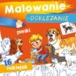 Malowanie-doklejanie. Pieski