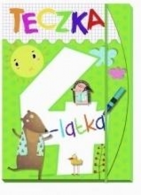 Teczka 4-latka. Zgaduję, rysuję, maluję - Elżbieta Lekan, Joanna Myjak