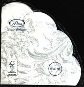 Serwetka Round Inspiration SDR079500 baroque /white/ - SDL360000