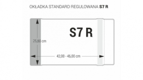 Okładka Biurfol S7-258 25,8 x 42-45 cm (OZ-58)
