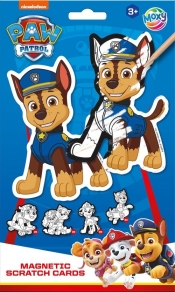 Magnesy do drapania Psi Patrol 10 szt. + patyczek