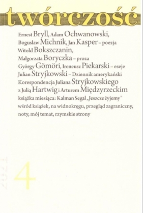 Twórczość 4/2021 - Opracowanie zbiorowe