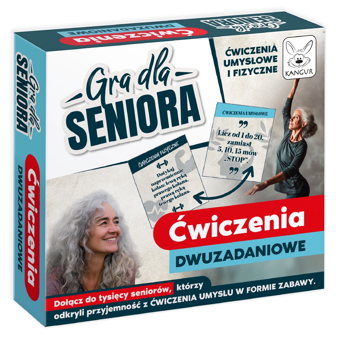 Gra dla Seniora. Ćwiczenia Dwuzadaniowe