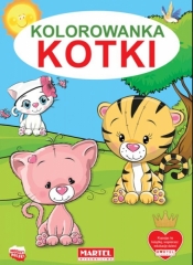 Kolorowanka. Kotki - Katarzyna Ratajszczak, Adam Gdula