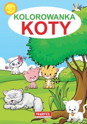 Kolorowanka Koty (Outlet) - Katarzyna Ratajszczak, Adam Gdula