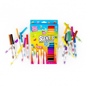 Pachnąca flamastry - kolorowe, 20 szt.