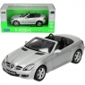 WELLY Mercedes SLK 350 Conv., srebrny (WE22462C)