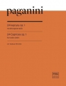 24 Kaprysy op.1 na skrzypce solo Niccolo Paganini