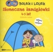 Bolek i Lolek Słoneczne łamigłówki - Elżbieta Lekan