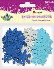 Dekoracje piankowe śnieżynki (282953)