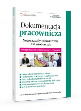 Dokumentacja pracownicza - Iwona Jaroszewska-Ignatowska, Marta Kosakowska