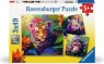 Ravensburger, Puzzle 3x49: Maluchy z dżungli (05735)Wiek: 5+
