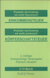 Podatek dochodowy od osób fizycznych Einkommensteuer Podatek dochodowy od osób prawnych Korperschaftsteuer