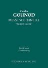 Messe Solennelle Ste. C?cile - Vocal socre Gounod Charles